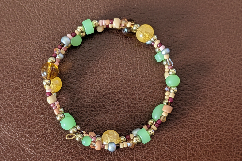 Simple Wire Wrap Bracelet
