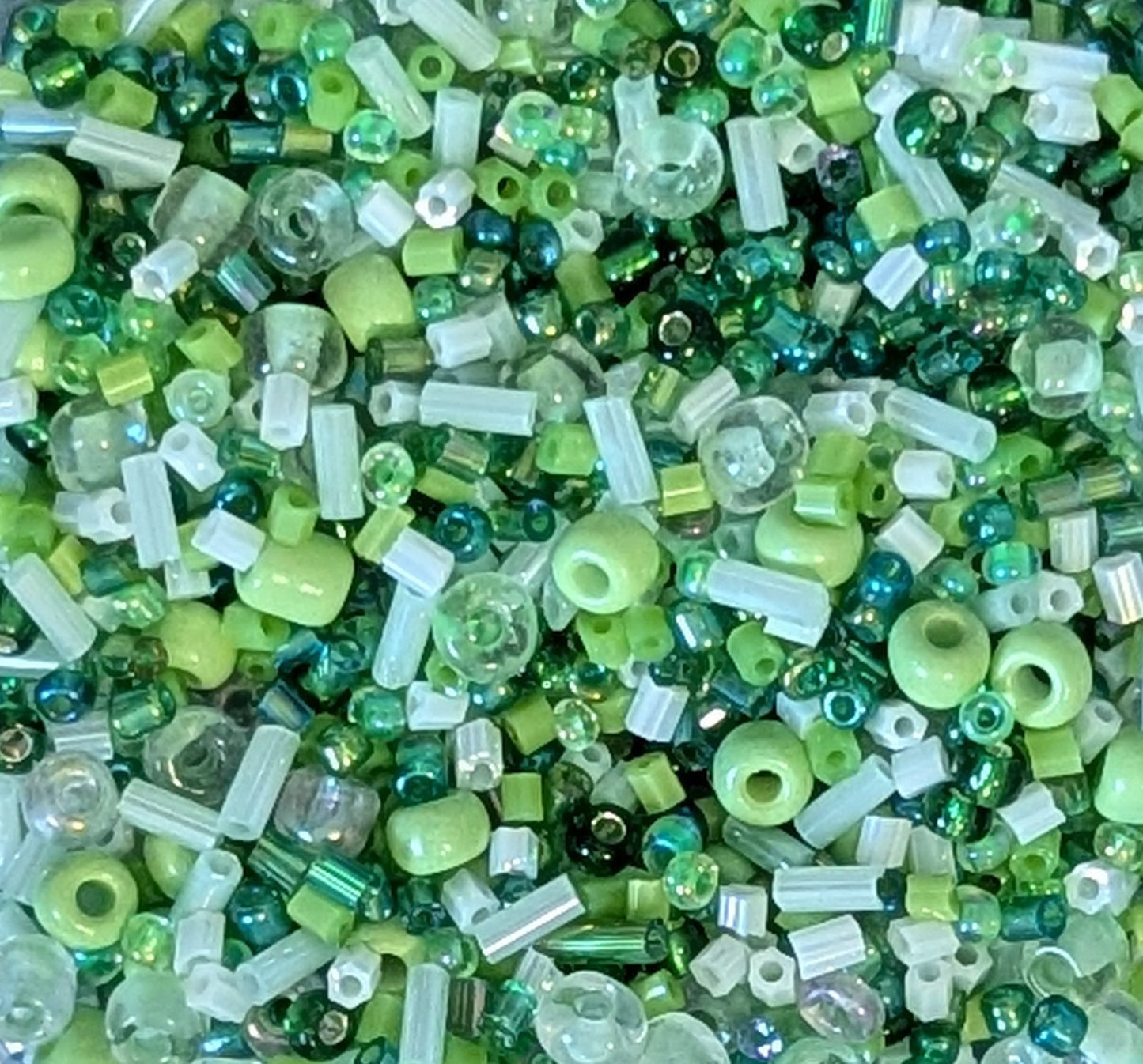 Green Bead Mix