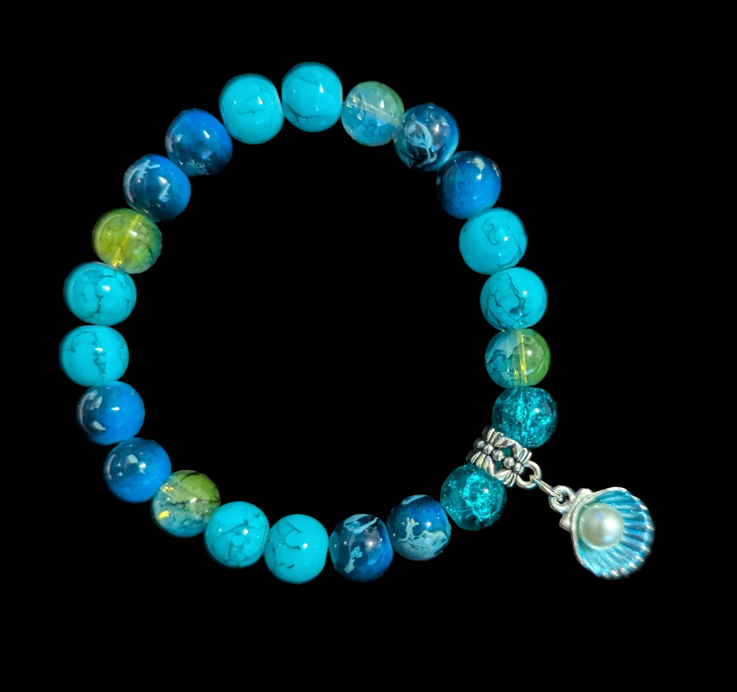 Seashell Charm Bracelet
