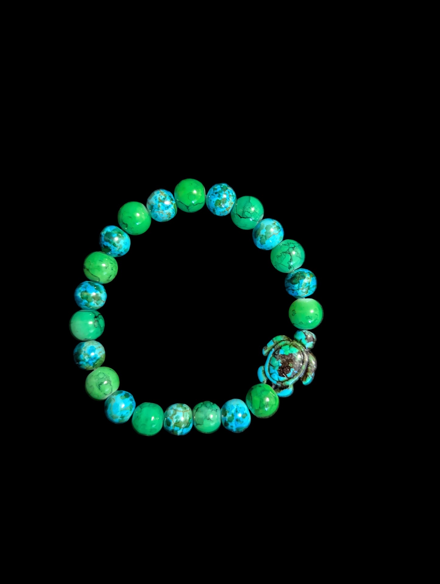 Sea Turtle Bead Bracelet