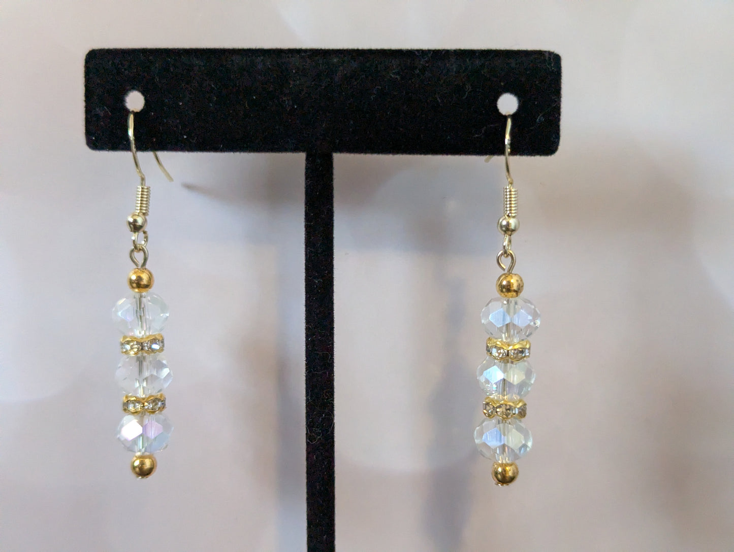 Crystal Clear Dangle Earrings