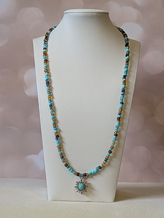 Turquoise Pendant Necklace