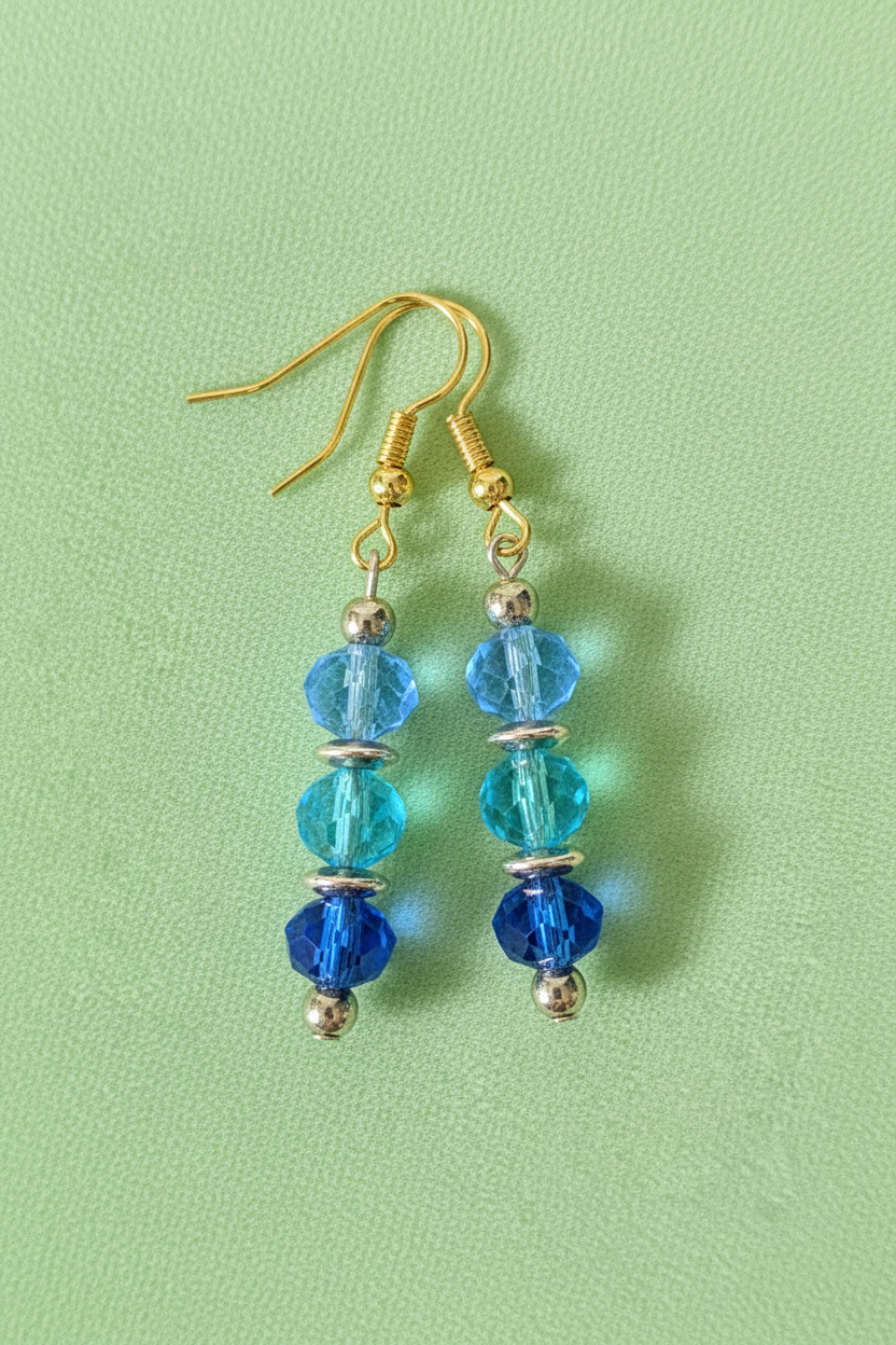 Blue Earrings