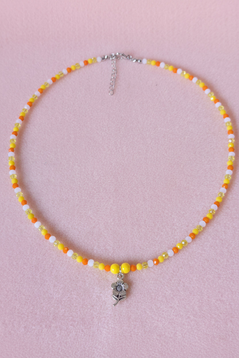 Flower Pendant Necklace