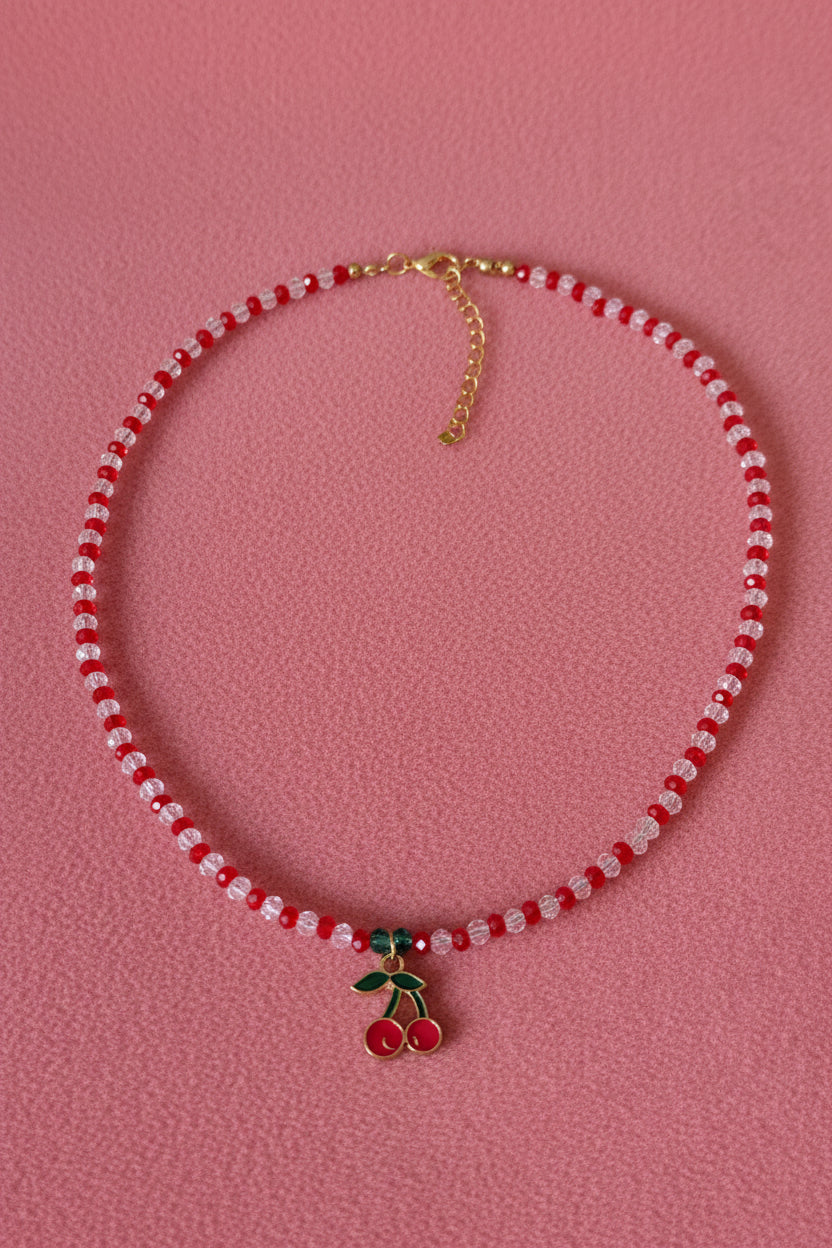 Cherry Pendant Necklace