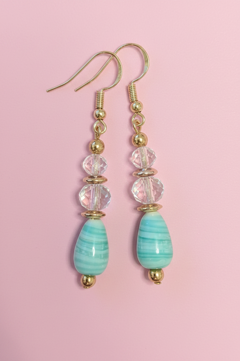 Swirl Tiered Earrings