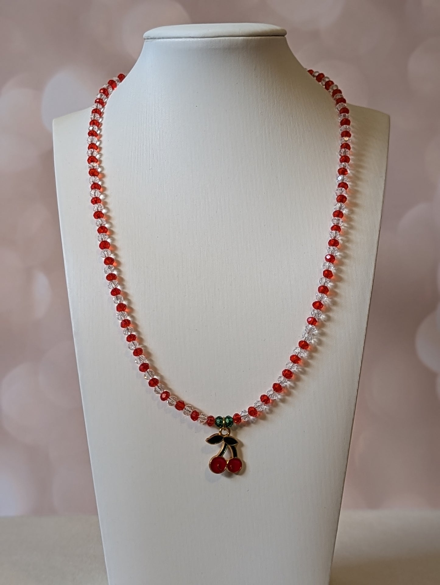 Cherry Pendant Necklace