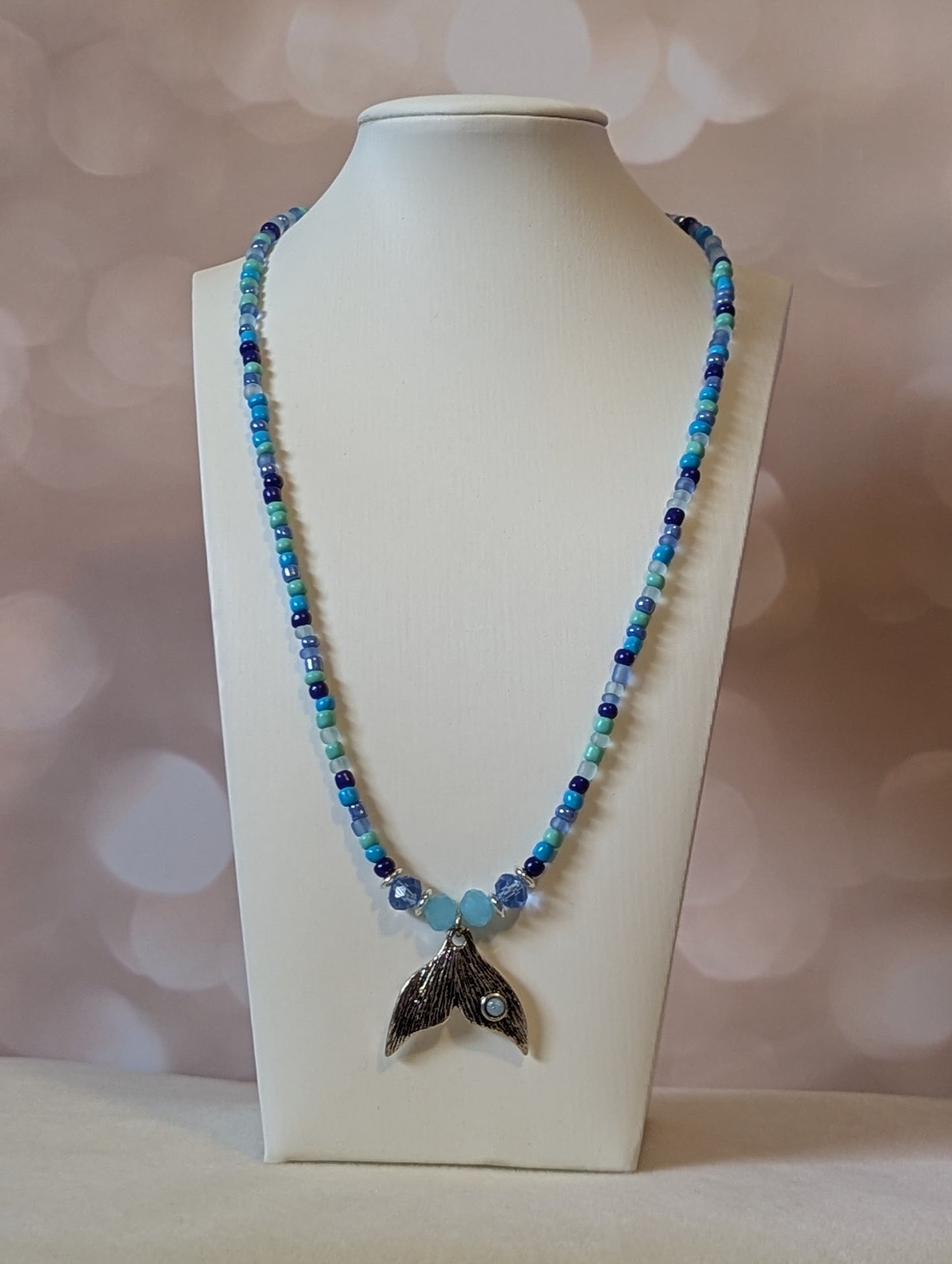 Mermaid Tail Pendant Necklace