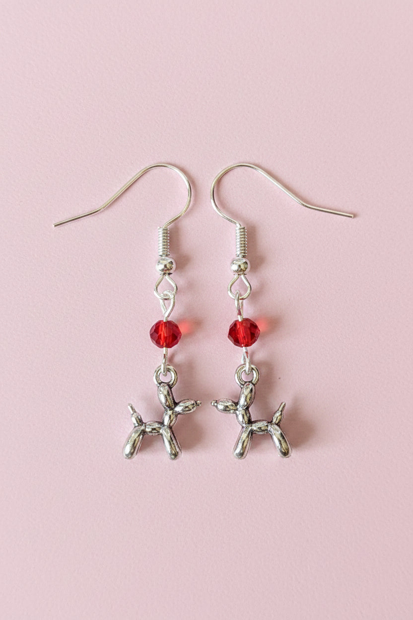 Poodle Charm Earrings
