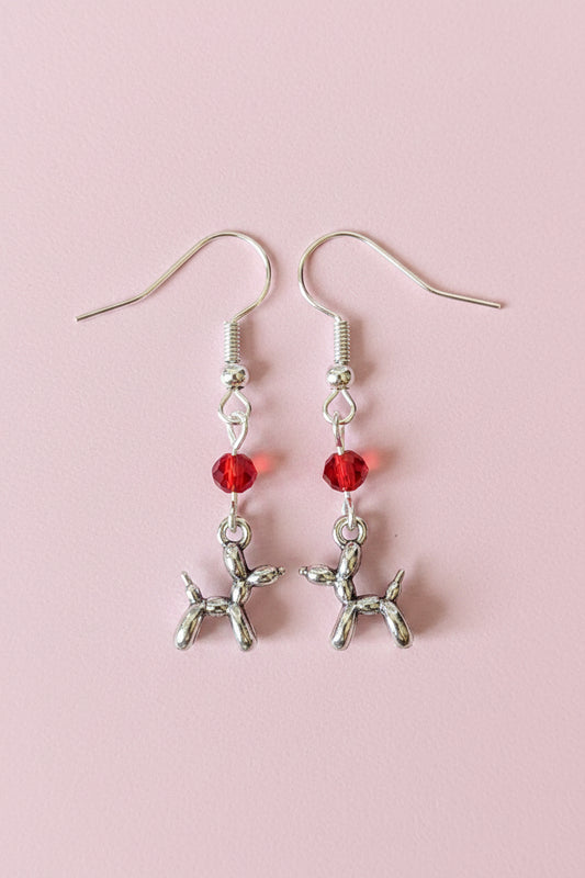 Poodle Charm Earrings