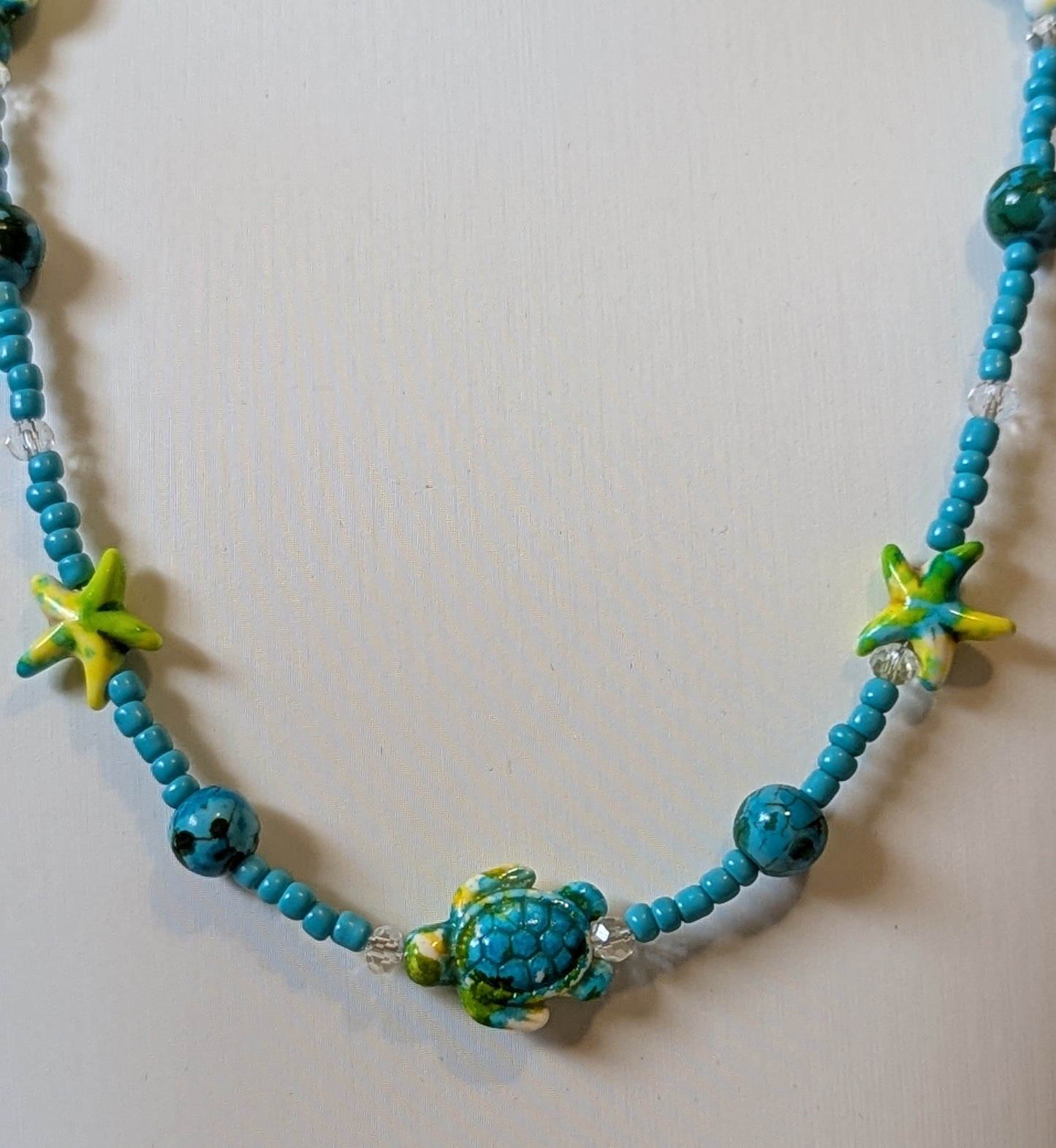 Sea Life Bead Necklace