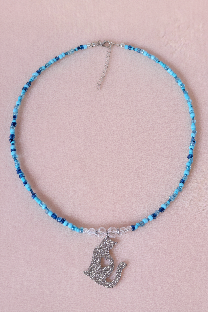 I Love Cats Pendant Necklace