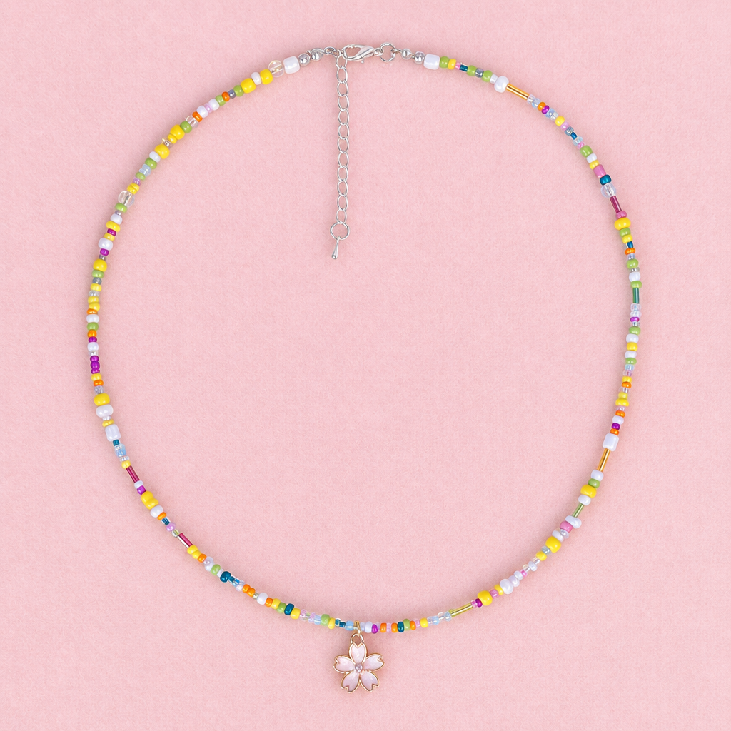 Bead Charm Necklace