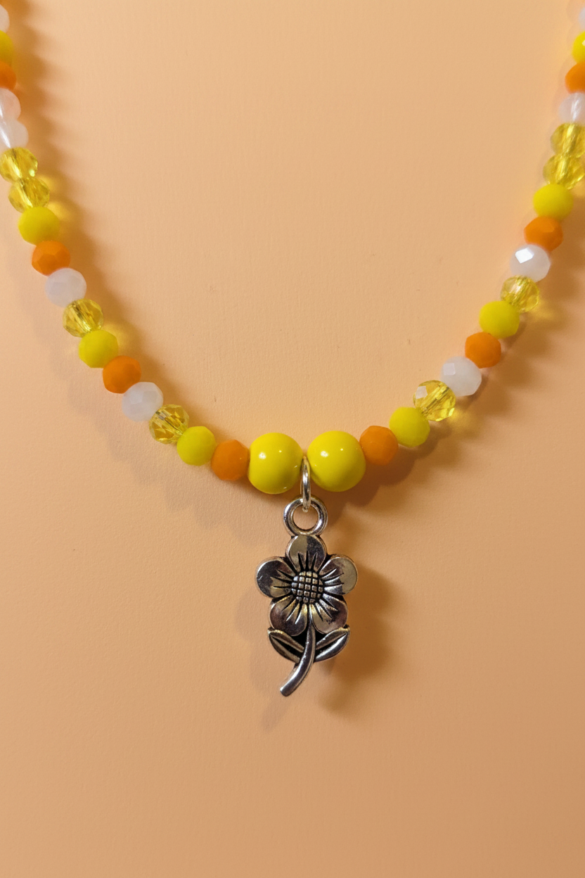 Flower Pendant Necklace