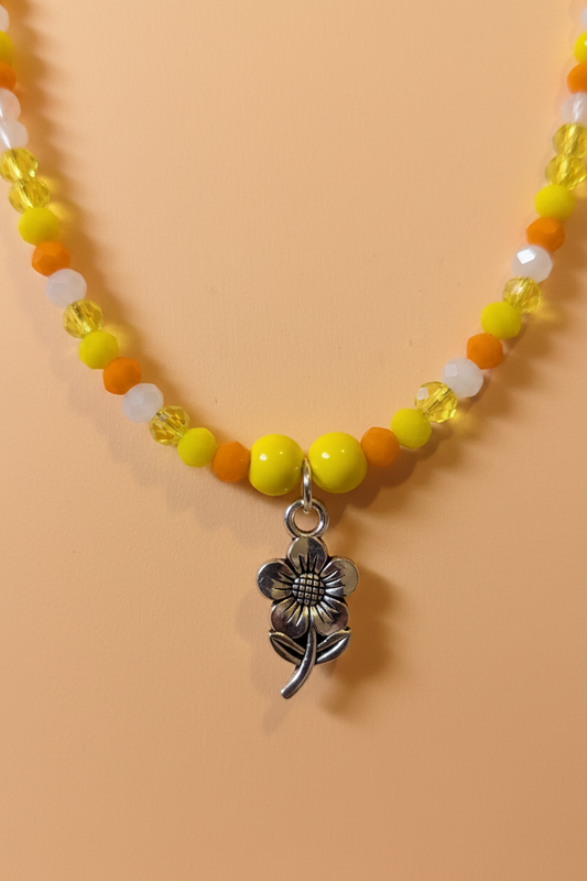 Flower Pendant Necklace