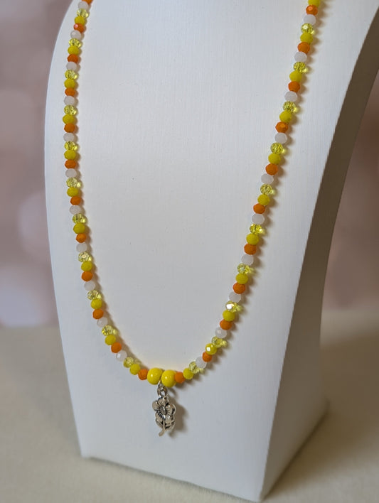 Flower Pendant Necklace