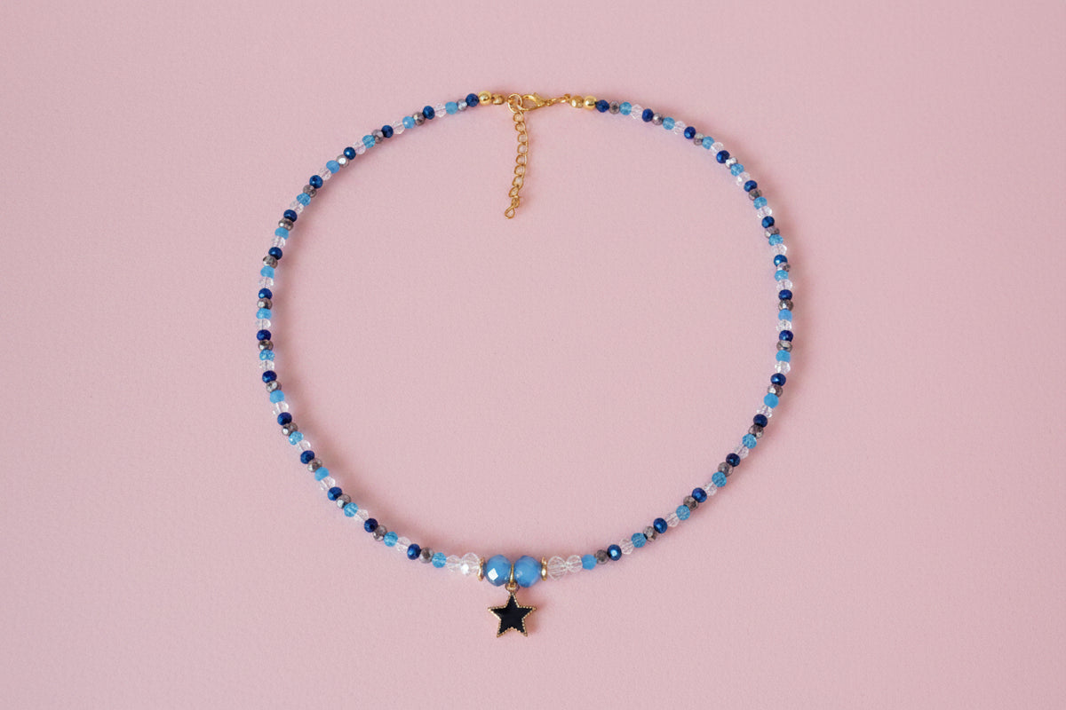Metallic Star Pendant Necklace
