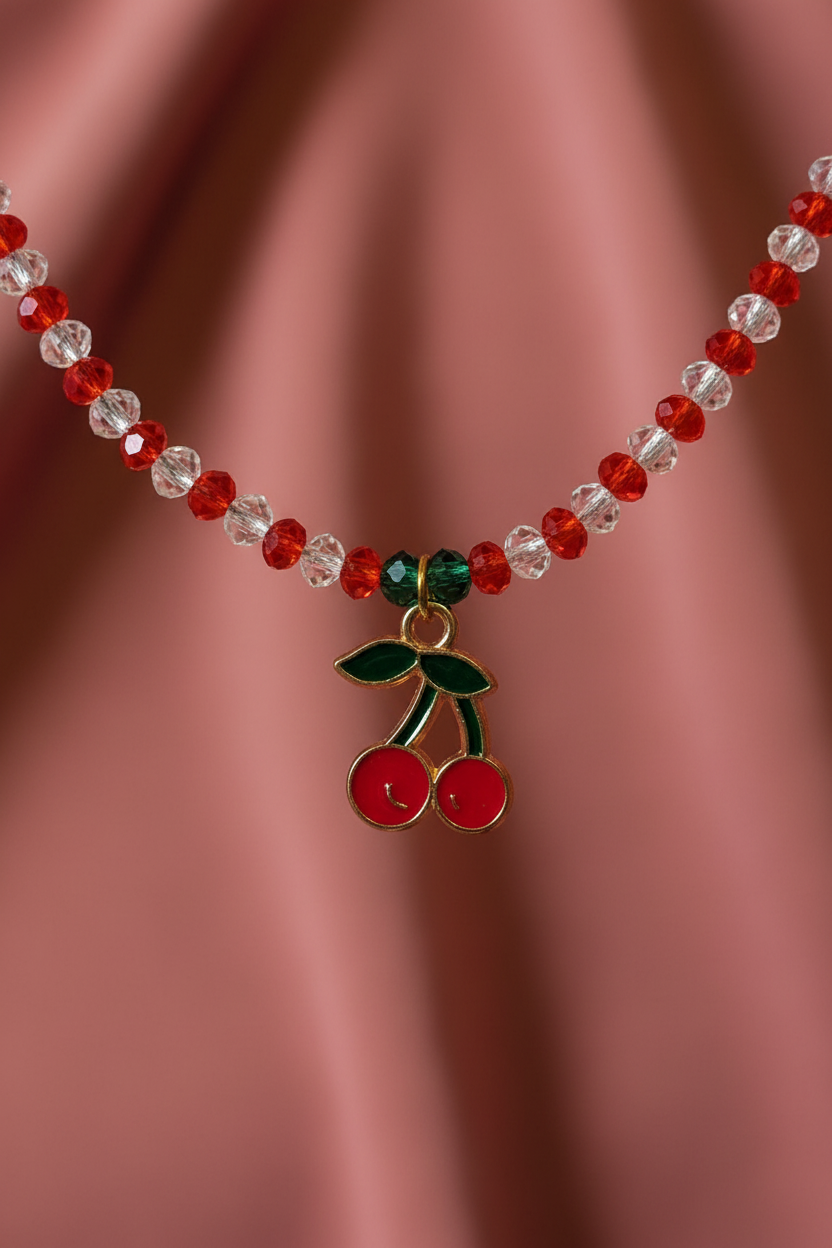 Cherry Pendant Necklace