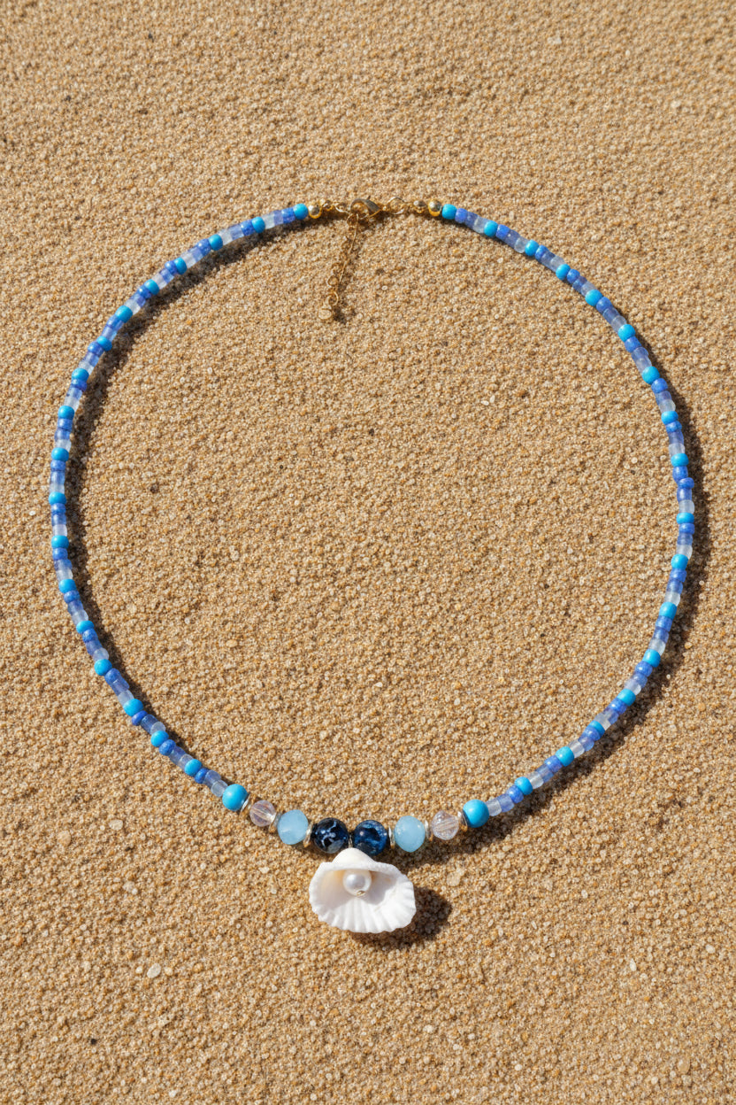 Clamshell Pendant Necklace