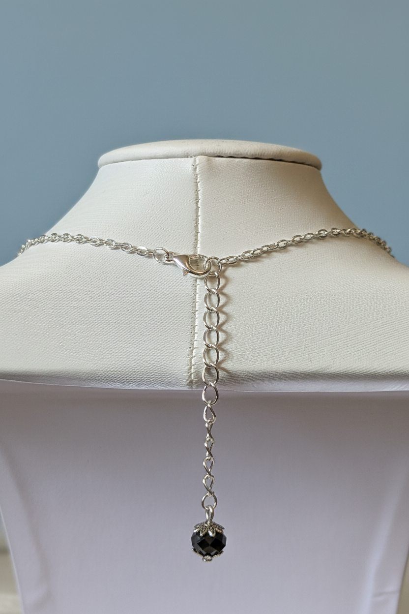 Faceted Bead Chain Necklace