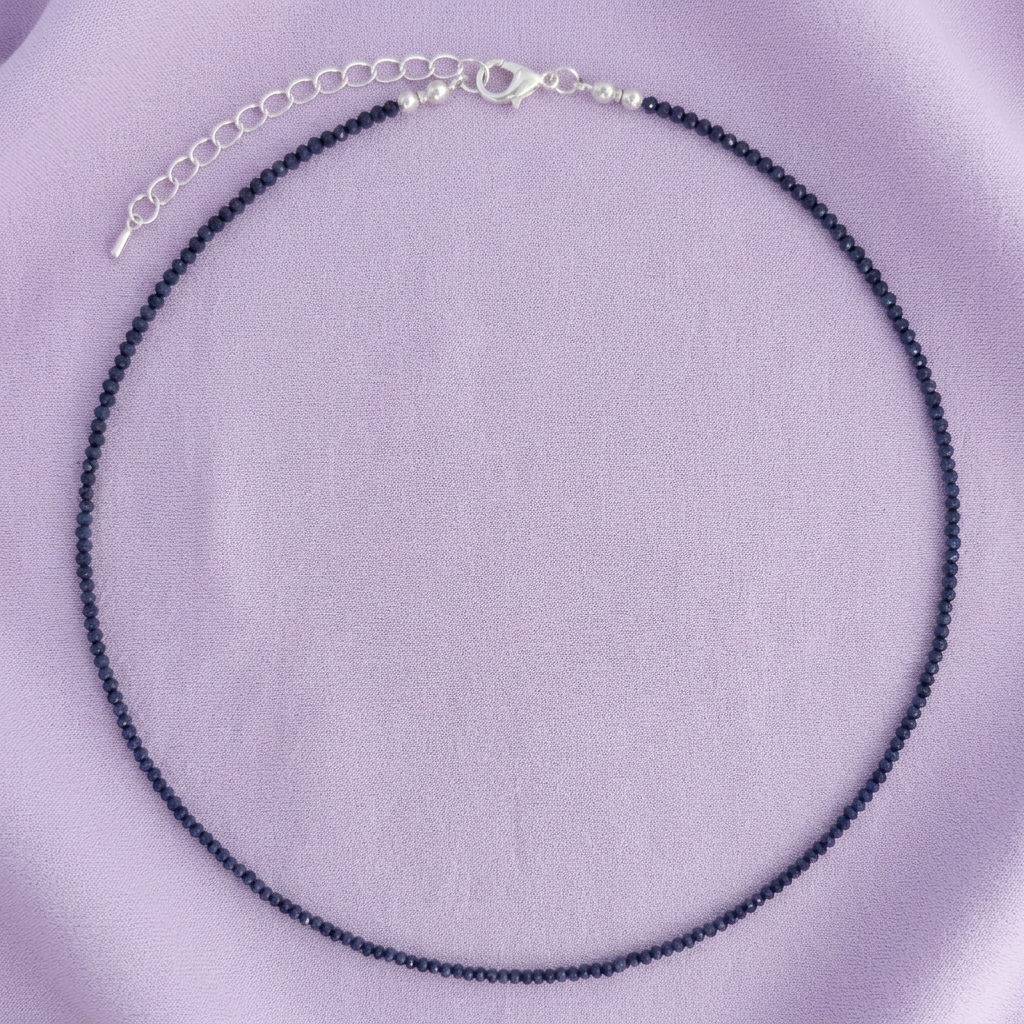 Purple Choker Necklace