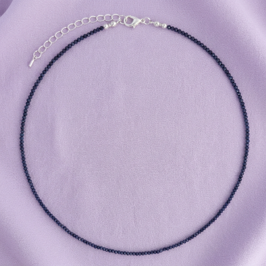 Purple Choker Necklace