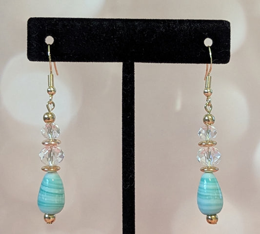 Swirl Tiered Earrings