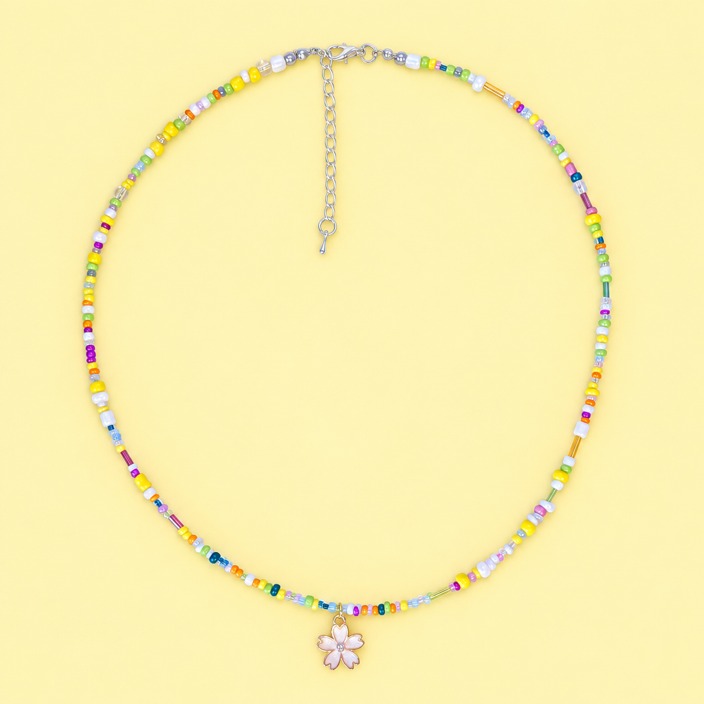 Bead Charm Necklace