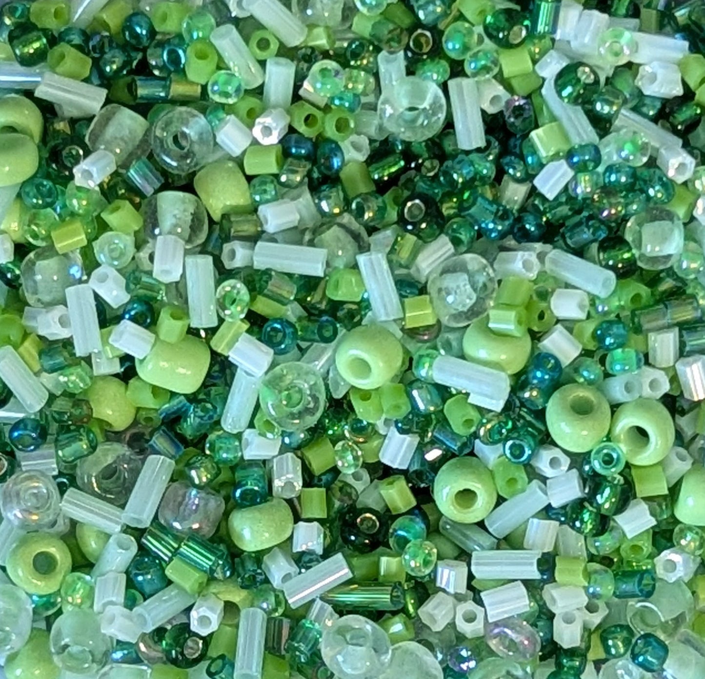 Green Bead Mix