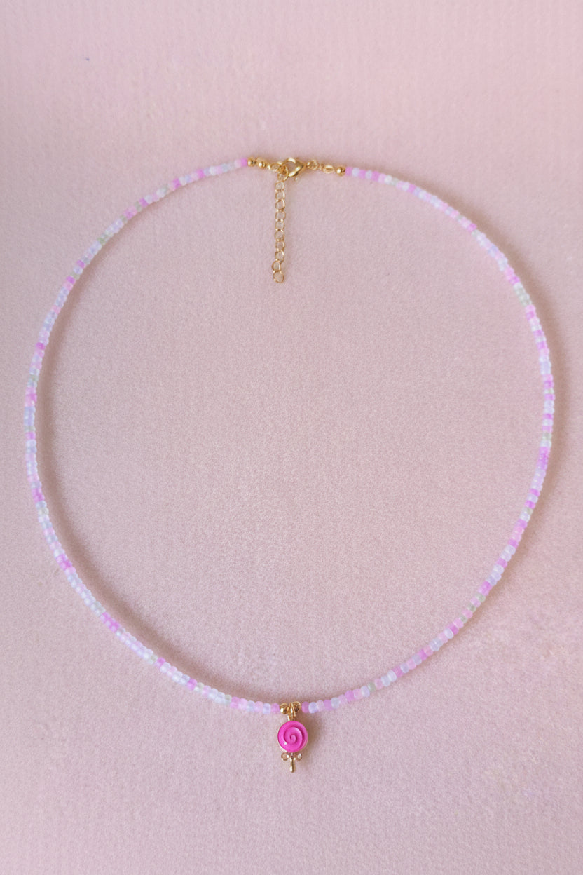 Lollipop Bead Necklace