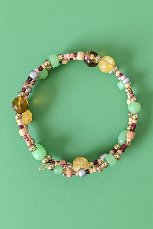 Simple Wire Wrap Bracelet