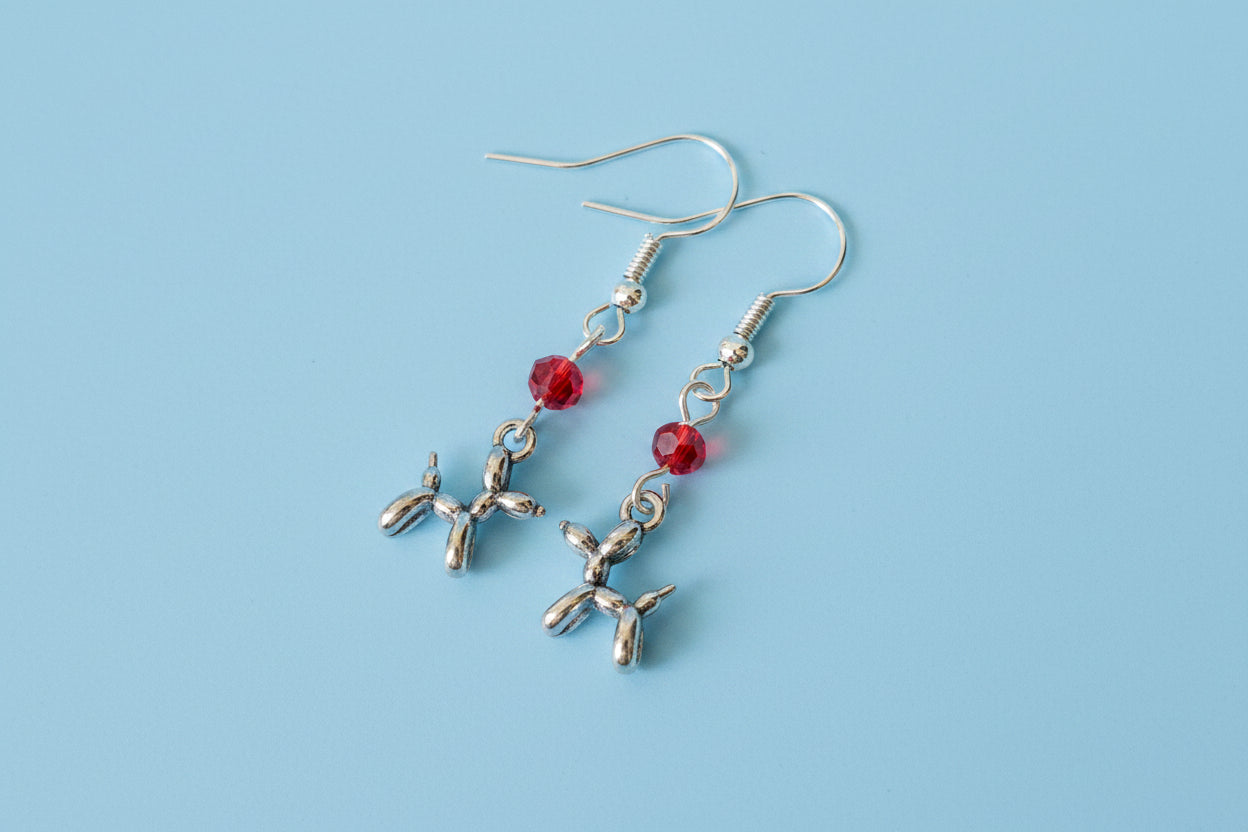 Poodle Charm Earrings