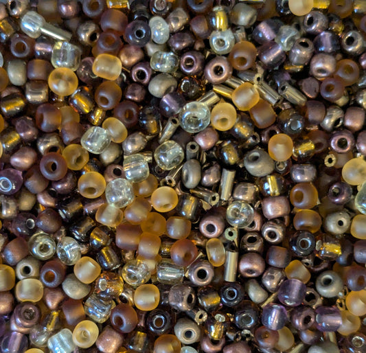 Brown Bead Mix