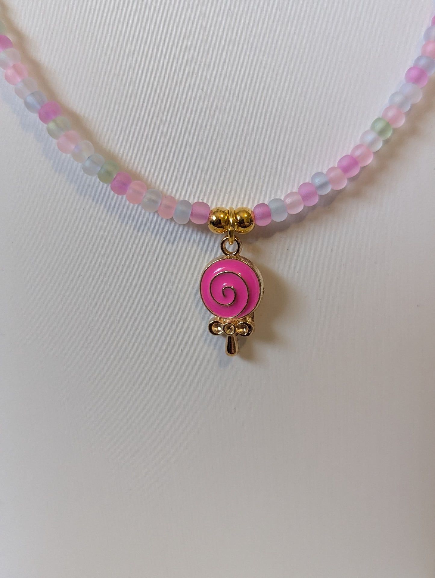 Lollipop Bead Necklace