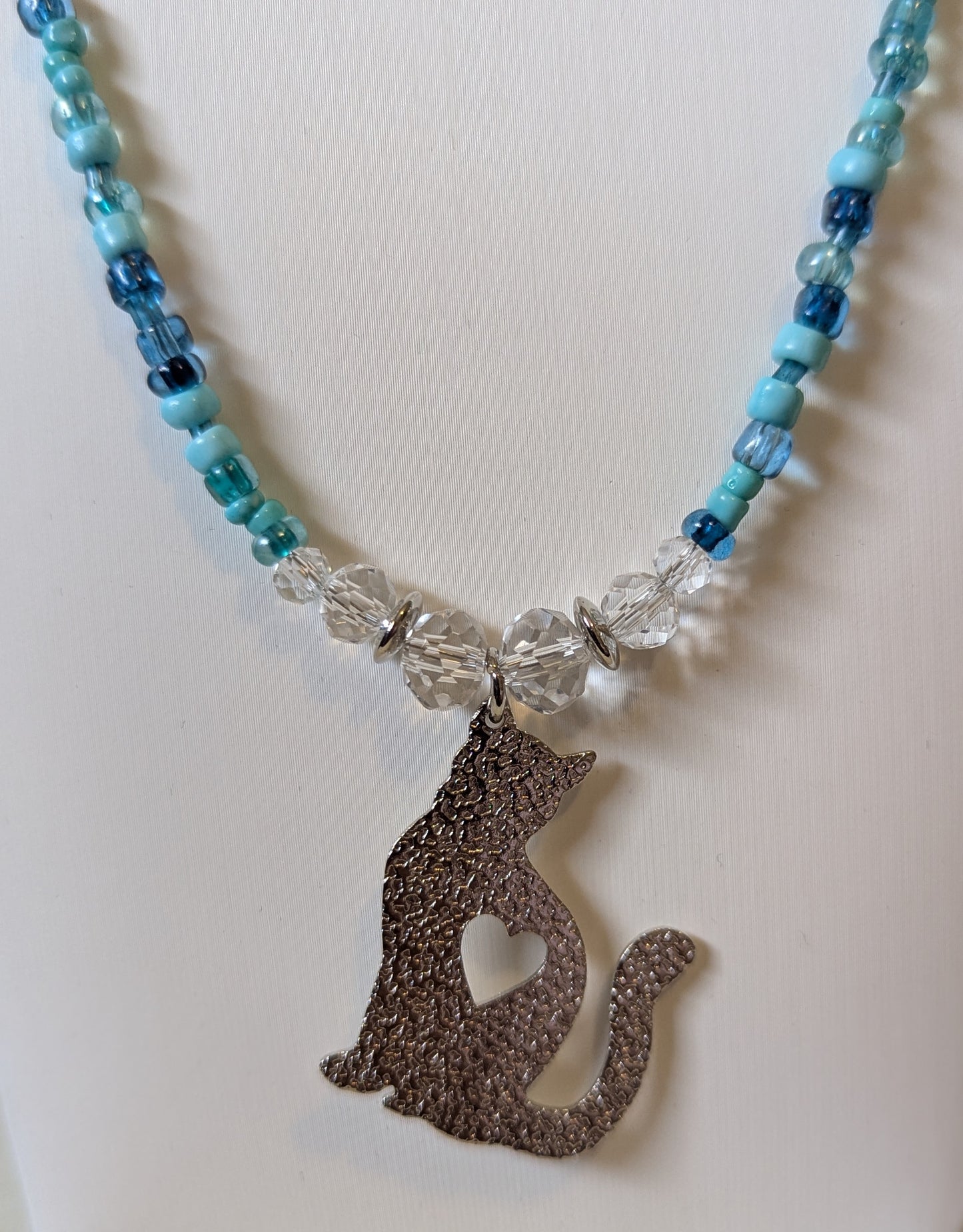 I Love Cats Pendant Necklace